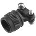 M85049/38-9A by Amphenol Interconnect India - CONNECTOR CABLE CLAMP SZ9 A BLACK