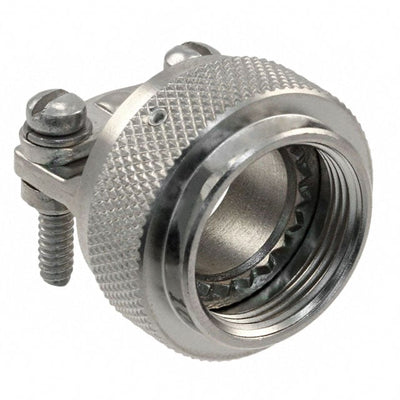 M85049/38S13N by Amphenol Interconnect India - CONNECTOR CABLE CLAMP SZ13 SILVER