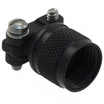 M85049/52-1-8A by Amphenol Interconnect India - CONNECTOR CABLE CLAMP SZ8 BLACK