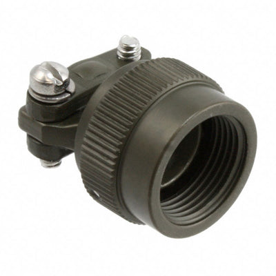 M85049/52S10W by Amphenol Interconnect India - CONNECTOR CAB CLAMP SZ10 OLIV 5/8-24