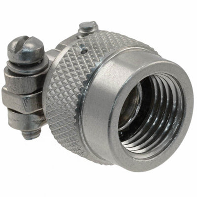 M85049/52S8N by Amphenol Interconnect India - CONNECTOR CABLE CLAMP SZ8 SILVER