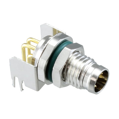 M8S-04PMMR-SF8001 by Amphenol LTW - CONNECTOR PLUG MALE 4POS GOLD SOLDER
