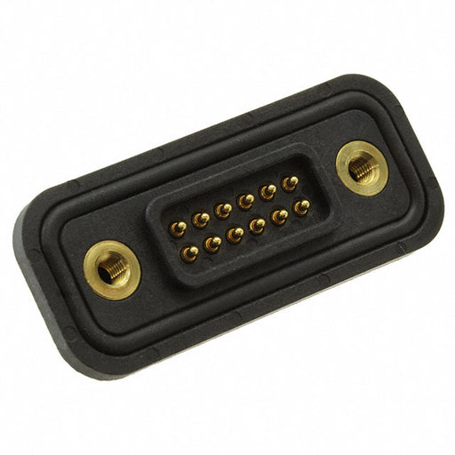 M90-6011245 by Harwin Inc. - CONNECTOR SPRING PISTON 12POS FLANGE