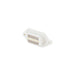 M9K702-400L by Rosenberger - CONNECTOR RECPT 6POS 0.063 GOLD PCB
