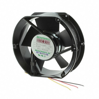 MA1751X48B2-FSR by Mechatronics Fan Group - FAN AXIAL 172X50.8MM 48VDC WIRE