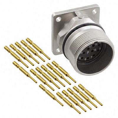 MA1LAP1700-KIT by Amphenol Sine Systems Corp - CONNECTOR RECPT MALE 17POS GOLD CRIMP