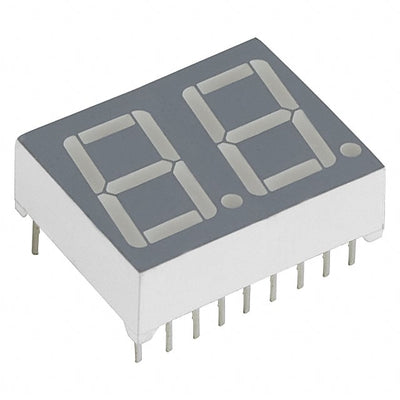 MAN6410 by onsemi - LED 7-SEG DUAL CA .56"" GRN RHDP
