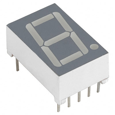 MAN6460 by onsemi - DISPLAY 7SEG 0.56"" SGL GRN 10DIP