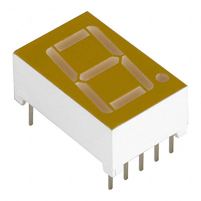 MAN6680 by onsemi - DISPLAY 7SEG 0.56"" SGL ORG 10DIP