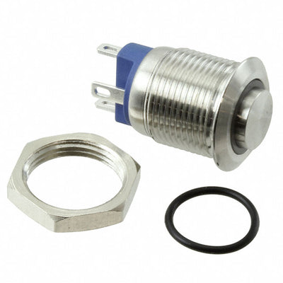 MAV0120/3D2RD012 by Bulgin - PUSH SWITCH BUTTON SPST-NO 2A 36V