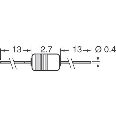 MAZ42000MF by Panasonic Electronic Components - DIODE ZENER 20V 370MW DO34