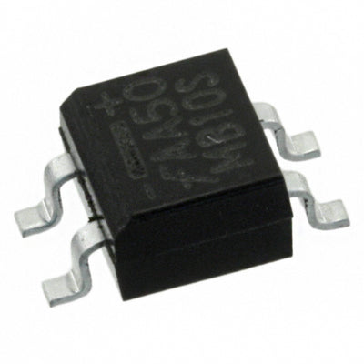 MB10S by onsemi - BRIDGE RECT 1P 1KV 500MA 4SOIC