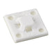 MB2.5A10M4 by HellermannTyton - CABLE TIE HLDR QUAD ADH WHITE