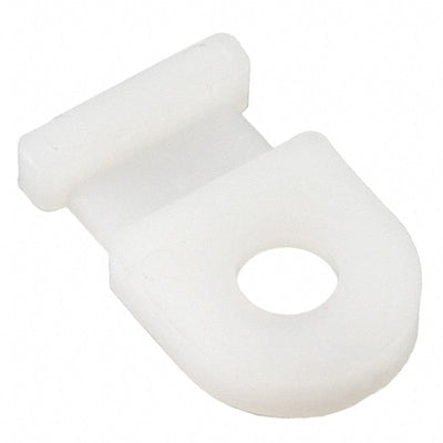 MB29M4 by HellermannTyton - CABLE TIE HLDR SGL SCREW #8 NAT