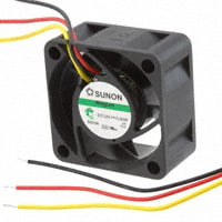 MB40201VX-000U-G99 by Sunon Fans - FAN AXIAL 40X20MM 12VDC WIRE