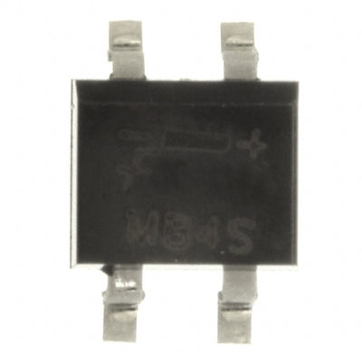 MB4S by onsemi - BRIDGE RECT 1P 400V 500MA 4SOIC
