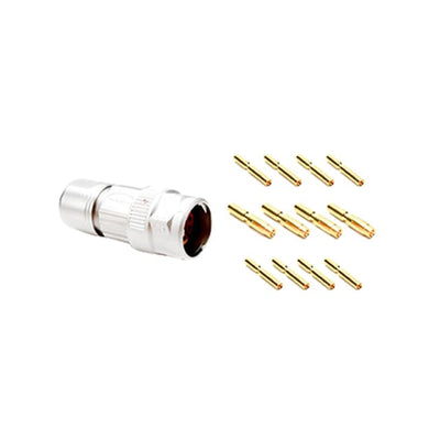 MB5CKN0800-S2-KIT by Amphenol Sine Systems Corp - CONNECTOR PLUG FMALE 8POS GOLD CRIMP