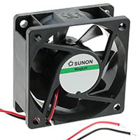 MB60201V2-000U-A99 by Sunon Fans - FAN AXIAL 60X20MM 12VDC WIRE