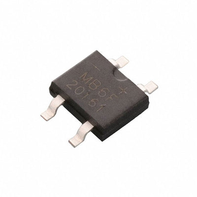 MB6F by SMC Diode Solutions - BRIDGE RECT 1P 600V 500MA MBF