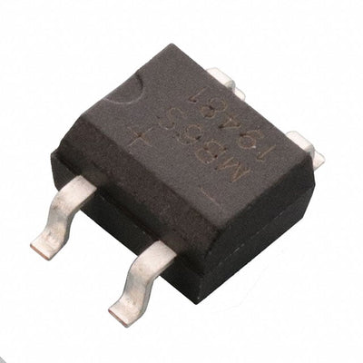 MB6S by SMC Diode Solutions - BRIDGE RECT 1P 600V 500MA MBS