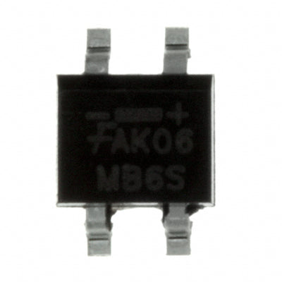 MB6S by onsemi - BRIDGE RECT 1P 600V 500MA 4SOIC