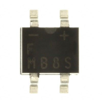 MB8S by onsemi - BRIDGE RECT 1P 800V 500MA 4SOIC