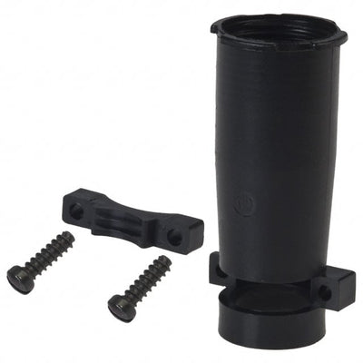 MBG12S-1 by Souriau-Sunbank by Eaton - CONNECTOR BACKSHELL W/CLMP BLACK