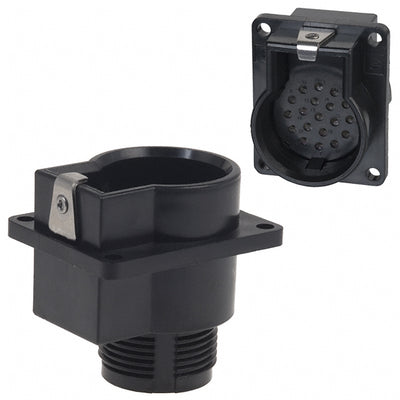 MBG19R-1 by Souriau-Sunbank by Eaton - CONNECTOR RECPT HSNG MALE 19POS PNL MT
