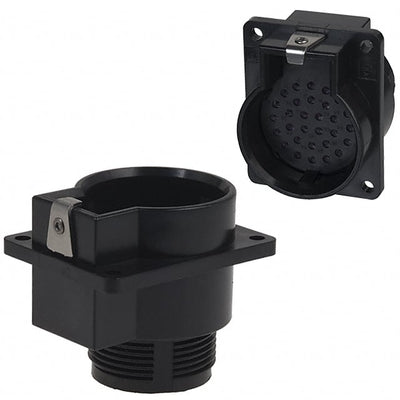 MBG30R-1 by Souriau-Sunbank by Eaton - CONNECTOR RECPT HSNG MALE 30POS PNL MT