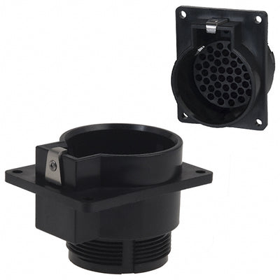 MBG46R-11 by Souriau-Sunbank by Eaton - CONNECTOR RECPT HSG FMALE 46POS PNL MT