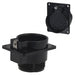 MBG46R-1 by Souriau-Sunbank by Eaton - CONNECTOR RECPT HSNG MALE 46POS PNL MT