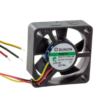 MC30101V1-000U-G99 by Sunon Fans - FAN AXIAL 30X10MM 12VDC WIRE