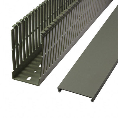 MC50X100IG2 by Panduit Corp - WIRE DUCT SLOTTED 2PC SCRW 6.56