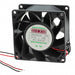 MB8025X24B3-FSR by Mechatronics Fan Group - FAN 80X25MM BALL 24VDC WIRE