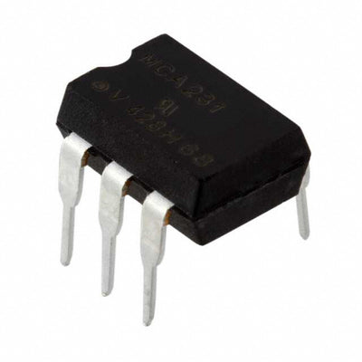 MCA231 by Vishay Semiconductor Opto Division - OPTOISO 5.3KV DARL W/BASE 6DIP