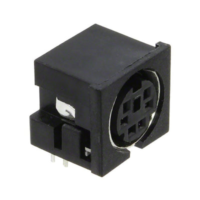 MD-60S by CUI Devices - CONNECTOR RECPT FMALE MINI DIN 6P SLDR