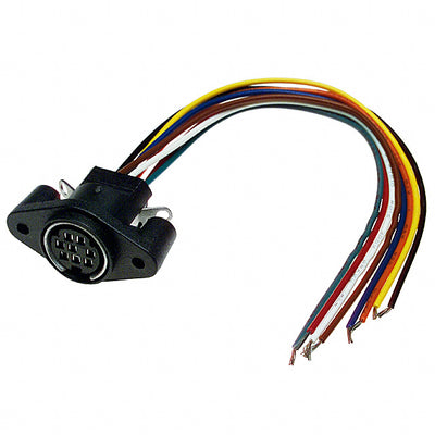 MD-80PL100 by CUI Devices - CONNECTOR RECPT FMALE MINI DIN 8P WIRE