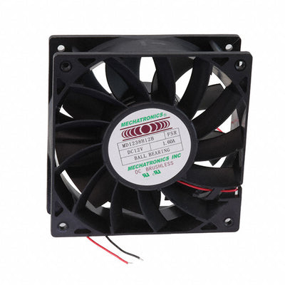 MD1238H12B-FSR-26AWG by Mechatronics Fan Group - FAN AXIAL 120X38MM 12VDC WIRE