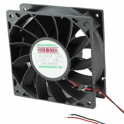 MD1238X12B-FSR by Mechatronics Fan Group - FAN AXIAL 120X38MM 12VDC WIRE