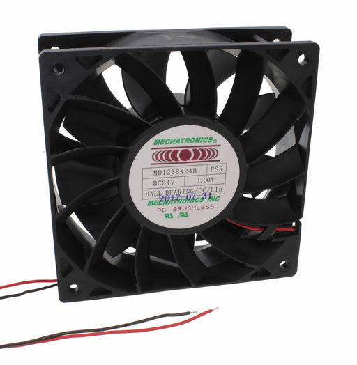 MD1238X24B-FSR-CC-L15 by Mechatronics Fan Group - FAN AXIAL 120X38MM 24VDC WIRE