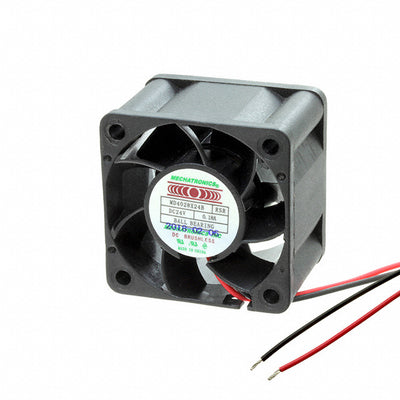 MD4028X24B-RSR-L24 by Mechatronics Fan Group - FAN AXIAL 40X28MM 24VDC WIRE