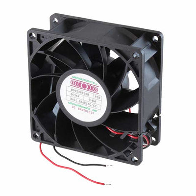 MD9238E24B-FSR-L9.5 by Mechatronics Fan Group - FAN AXIAL 92X38MM 24VDC WIRE