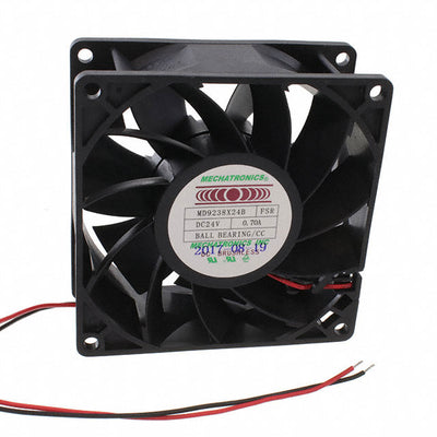 MD9238X24B-FSR-CC by Mechatronics Fan Group - FAN AXIAL 92X38MM 24VDC WIRE