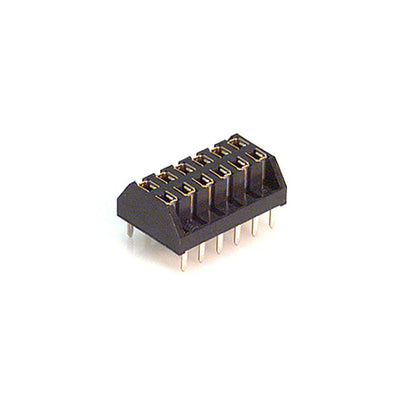 MDF7-12D-2.54DSA(56) by Hirose Electric Co Ltd - CONNECTOR RECPT 12POS 0.1 GOLD PCB