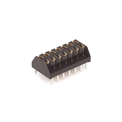 MDF7-14D-2.54DSA by Hirose Electric Co Ltd - CONNECTOR RECPT 14POS 0.1 TIN PCB