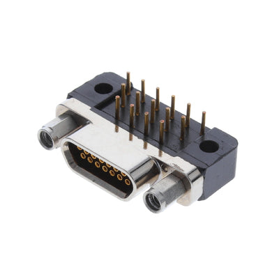 MDLM-15SCBRP-F222 by ITT Cannon, LLC - CONNECTOR MICRO-D RCPT 15POS R/A SLDR