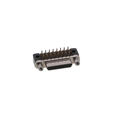 MDLM-25PCBRP-F222 by ITT Cannon, LLC - CONNECTOR MICRO-D PLUG 25POS R/A SLDR