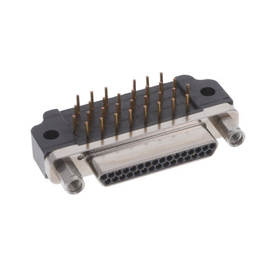 MDLM-31PCBRP-F222 by ITT Cannon, LLC - CONNECTOR MICRO-D PLUG 31POS R/A SLDR