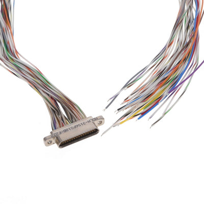 MDLM-31S6PS18B-F222 by ITT Cannon, LLC - CONNECTOR MICRO-D RCPT 31POS 18IN WIR