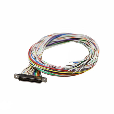 MDLM-37S6PS18B-F222 by ITT Cannon, LLC - CONNECTOR MICRO-D RCPT 37POS 18IN WIR